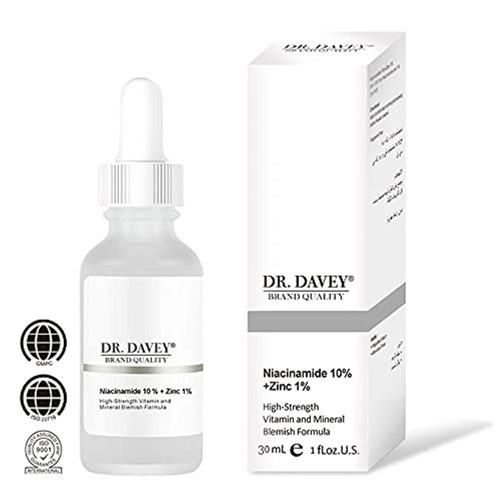 DR Davey Niacinamide Serum 10% + Zinc - 30ml